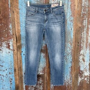 SIWY Denim Cropped Skinny Juliet Jeans Size 26 Windswept Wash